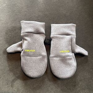 HEAD Kids Gray Touchscreen Mittens 
Size XS (2-4)